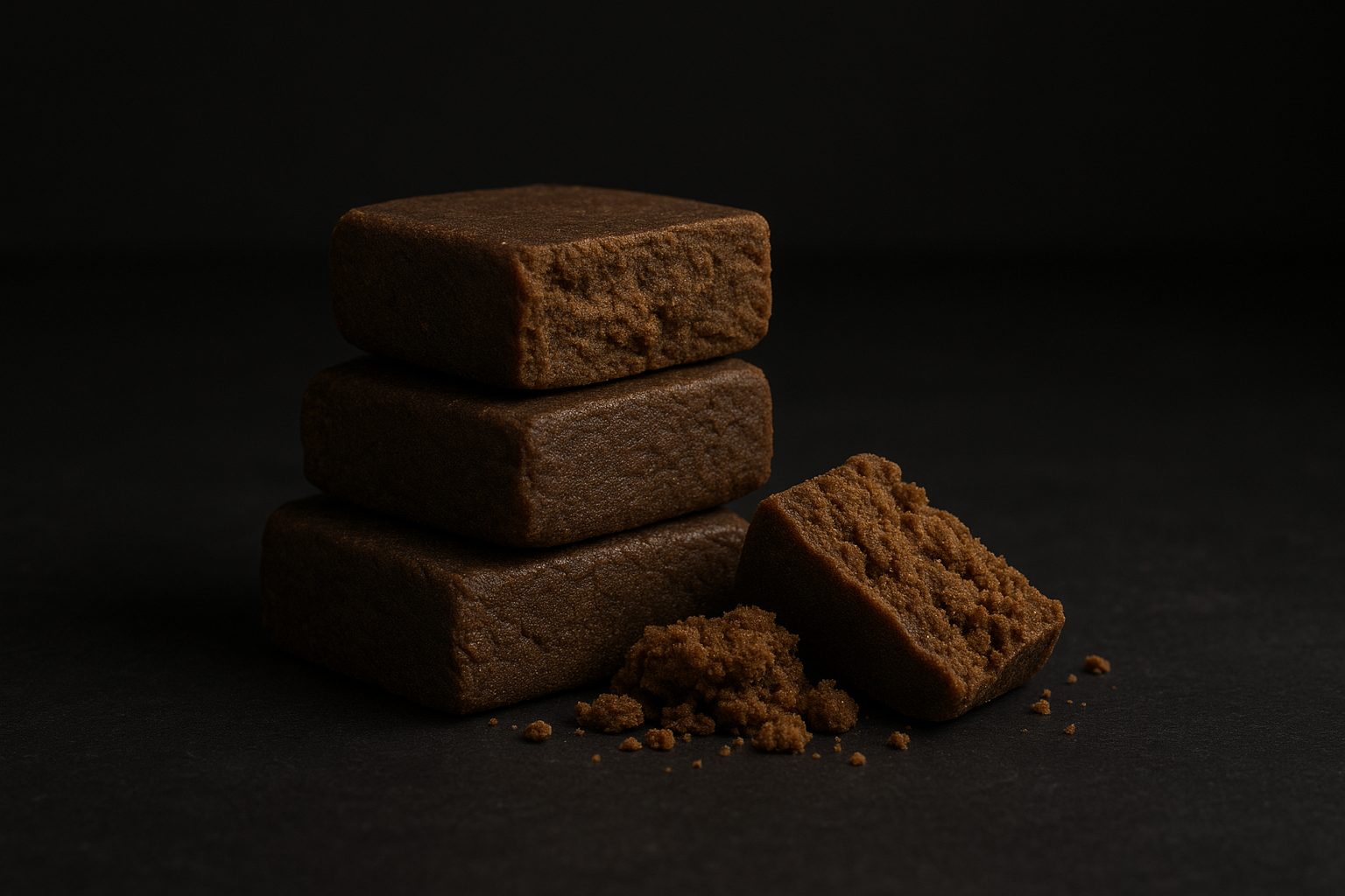 Afghan Black CBD : Résine Noire Pressée