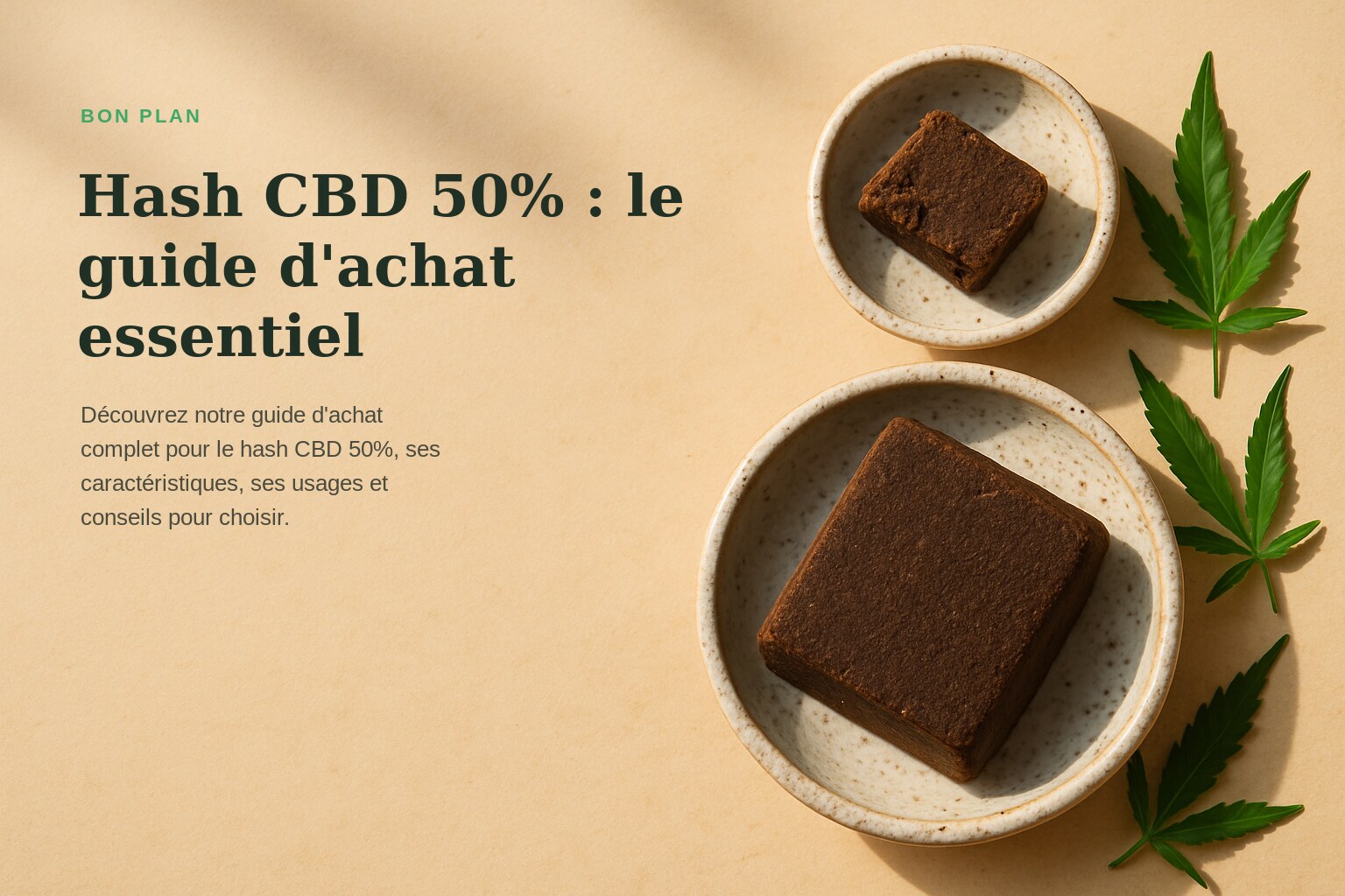 Hash CBD 50% : le guide d'achat essentiel · Maison Résine